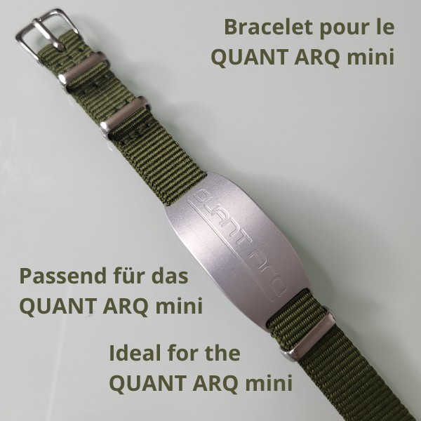 QUANT ARQ Mini- nylon strap khaki